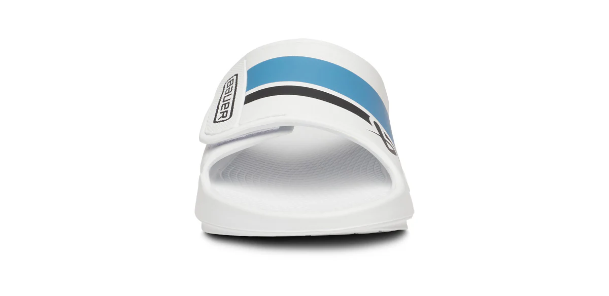 BAUER/OOFOS Men's OOahh Sport Flex Sandal – White 6 BAUER/OOFOS Men's OOahh Sport Flex Sandal – White
