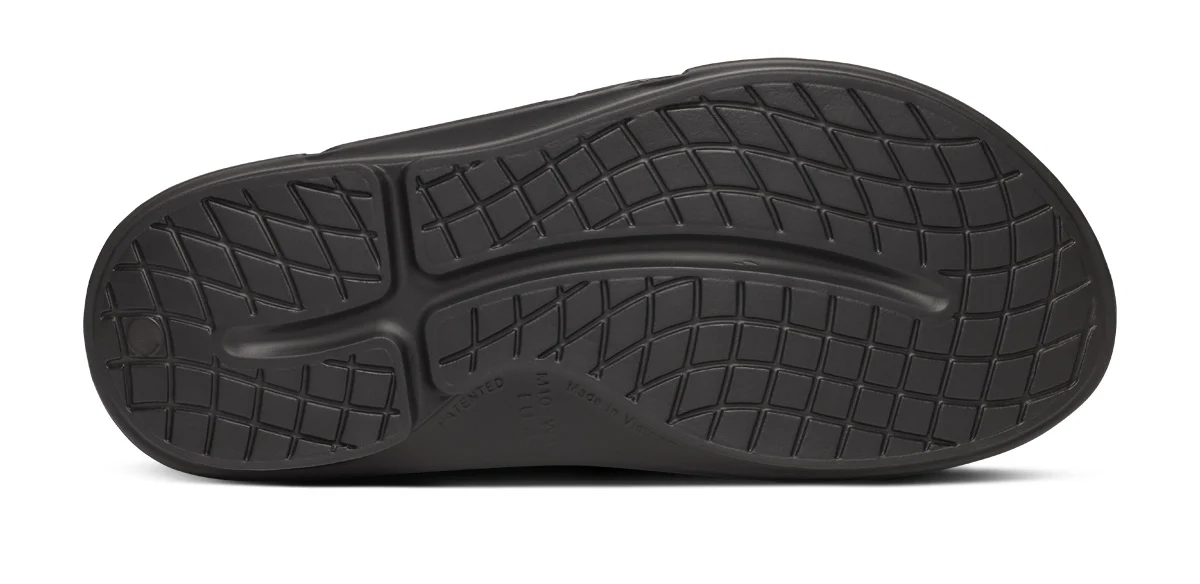 BAUER/OOFOS Women's OOahh Sport Flex Sandal – Black 7 BAUER/OOFOS Women's OOahh Sport Flex Sandal – Black