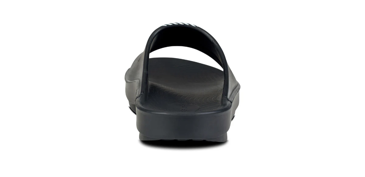 FJ X OOFOS Men's OOahh Sport Slide Sandal - Black 5 FJ X OOFOS Men's OOahh Sport Slide Sandal - Black