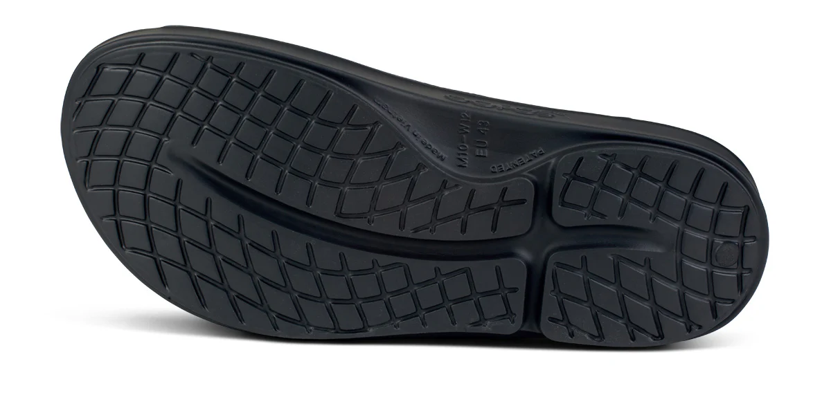 FJ X OOFOS Men's OOahh Sport Slide Sandal - Black 7 FJ X OOFOS Men's OOahh Sport Slide Sandal - Black