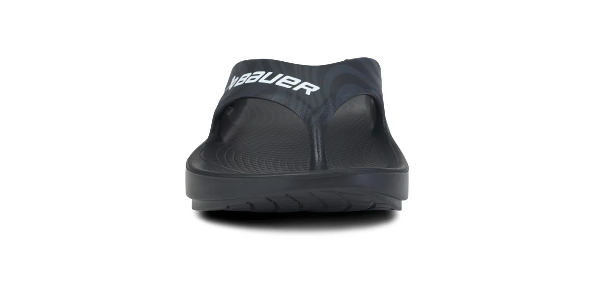 BAUER/OOFOS Men's OOriginal Sport Sandal – Black Asphalt 3 BAUER/OOFOS Men's OOriginal Sport Sandal – Black Asphalt