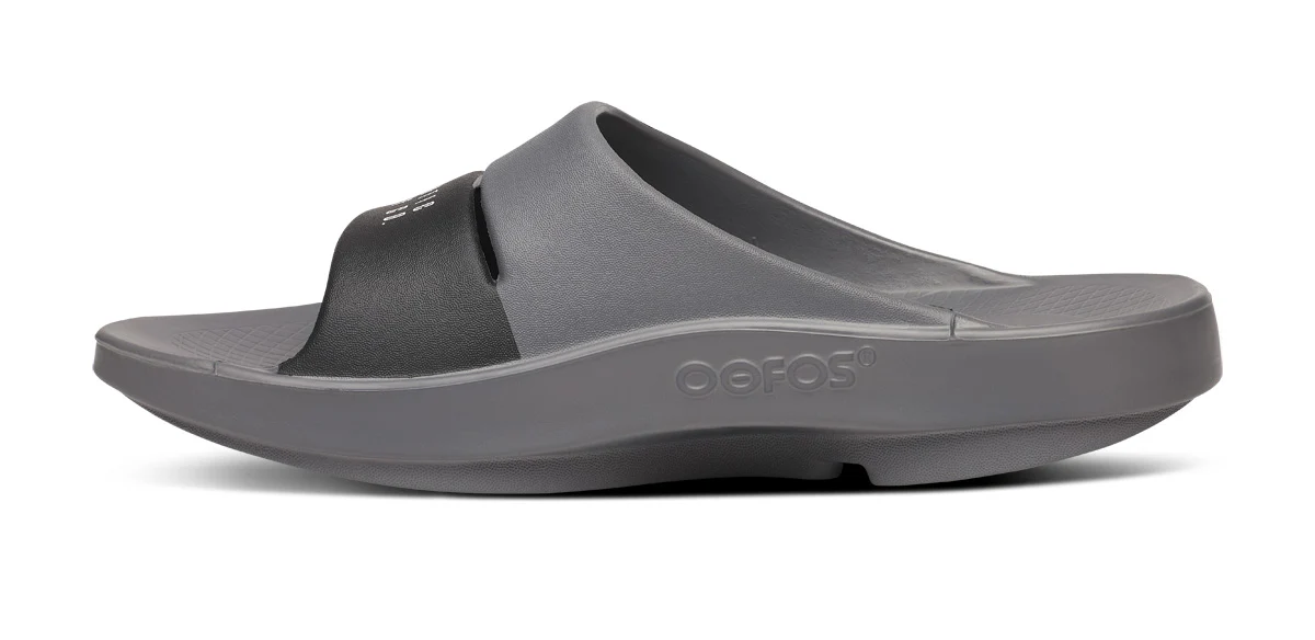BAUER/OOFOS Women's OOahh Sport Slide Sandal – Slate 4 BAUER/OOFOS Women's OOahh Sport Slide Sandal – Slate