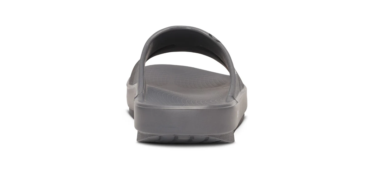 BAUER/OOFOS Women's OOahh Sport Slide Sandal – Slate 5 BAUER/OOFOS Women's OOahh Sport Slide Sandal – Slate