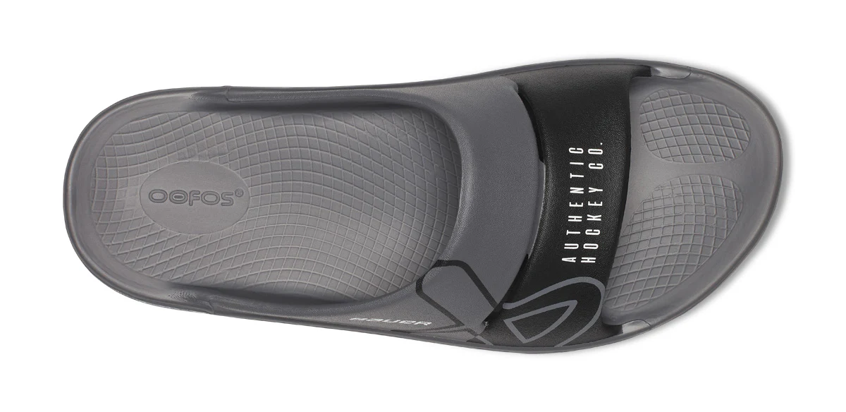 BAUER/OOFOS Women's OOahh Sport Slide Sandal – Slate 6 BAUER/OOFOS Women's OOahh Sport Slide Sandal – Slate