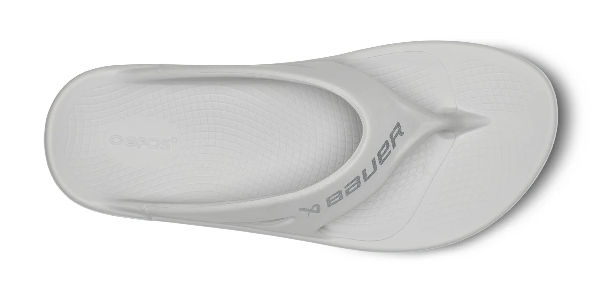 BAUER/OOFOS Men's OOriginal Sport Sandal – Moonstone 6 BAUER/OOFOS Men's OOriginal Sport Sandal – Moonstone