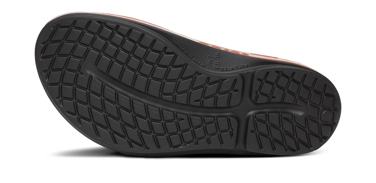 Women's OOmega OOlala Stacked Sandal - Copper 7 Women's OOmega OOlala Stacked Sandal - Copper