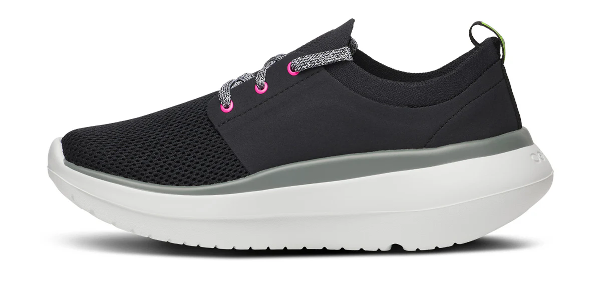 Women's OOmy Stride - White Black 4 Women's OOmy Stride - White Black