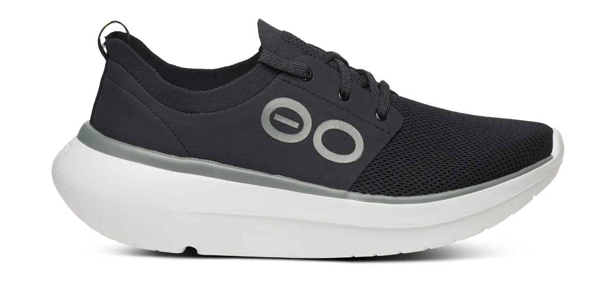 Men's OOmy Stride - White Black 2 Men's OOmy Stride - White Black