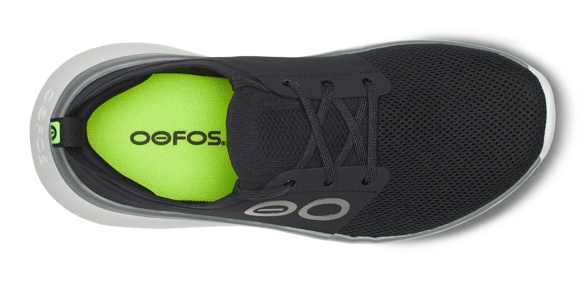 Men's OOmy Stride - White Black 6 Men's OOmy Stride - White Black