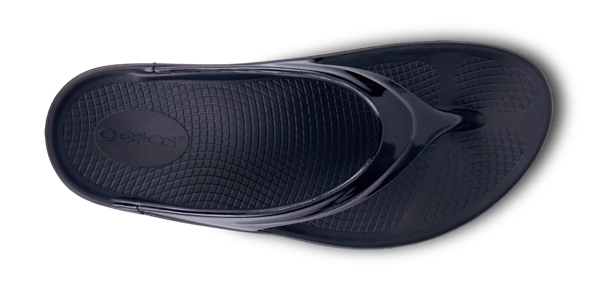Women's OOmega OOlala Sandal - Black 6 Women's OOmega OOlala Sandal - Black